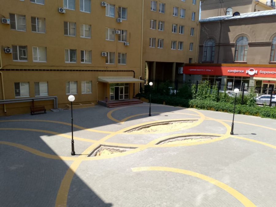 А у нас во дворе: благоустройство ВолгГМУ продолжается