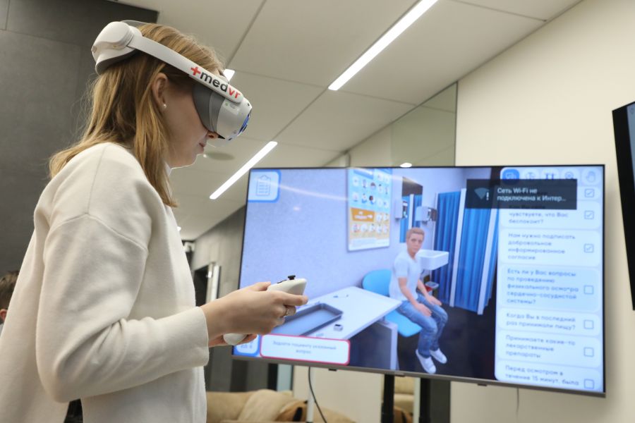В ВолгГМУ продолжается внедрение VR-технологий в образовательный процесс