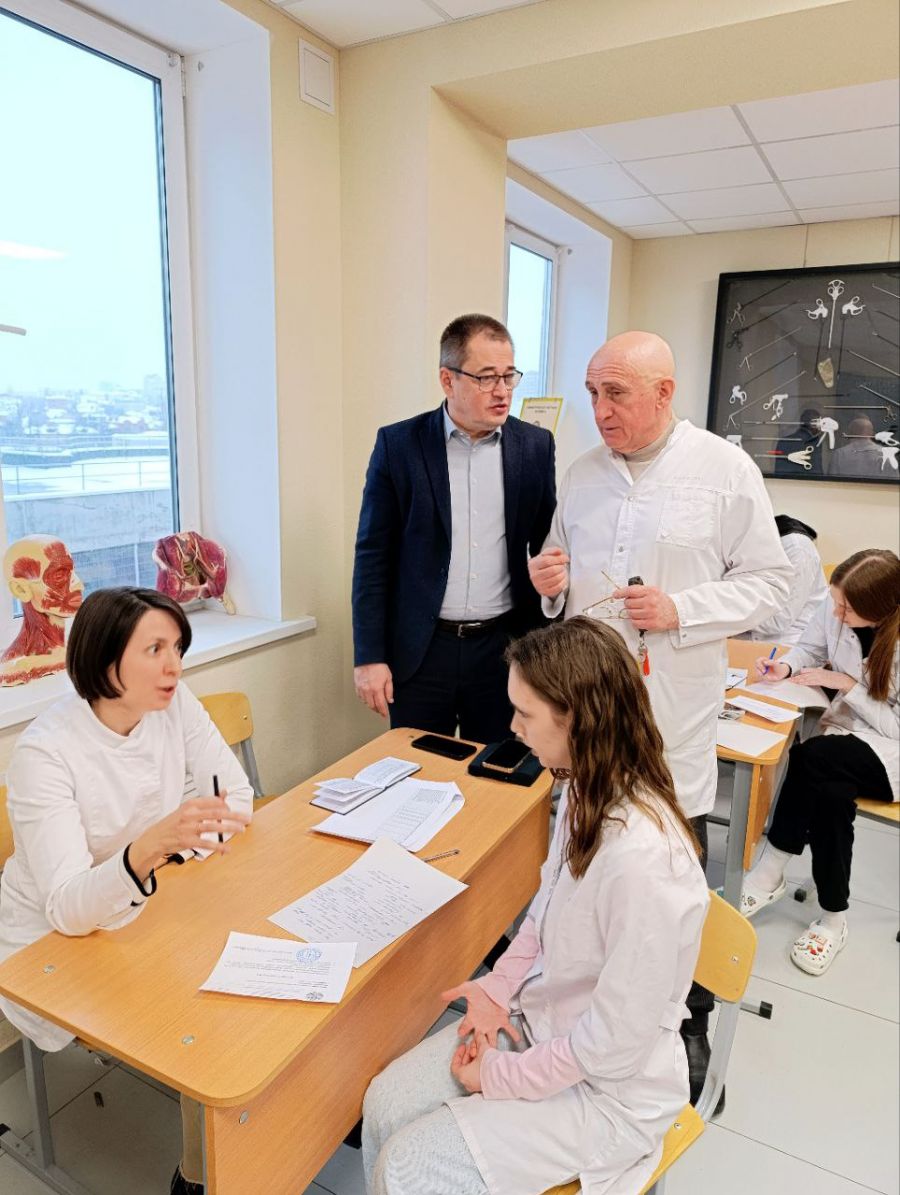 На кафедре оперативной хирургии и топографической анатомии прошёл первый экзамен текущей промежуточной аттестации