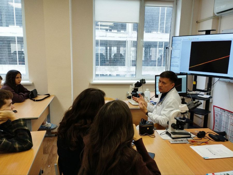 Кафедра биологии открыла двери школьникам в рамках «Университетских суббот»