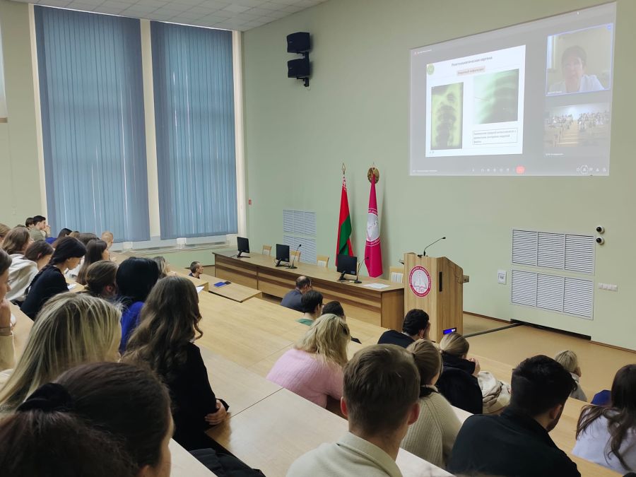 Доцент ВолгГМУ провела лекцию для студентов Гродненского медуниверситета в рамках академической мобильности