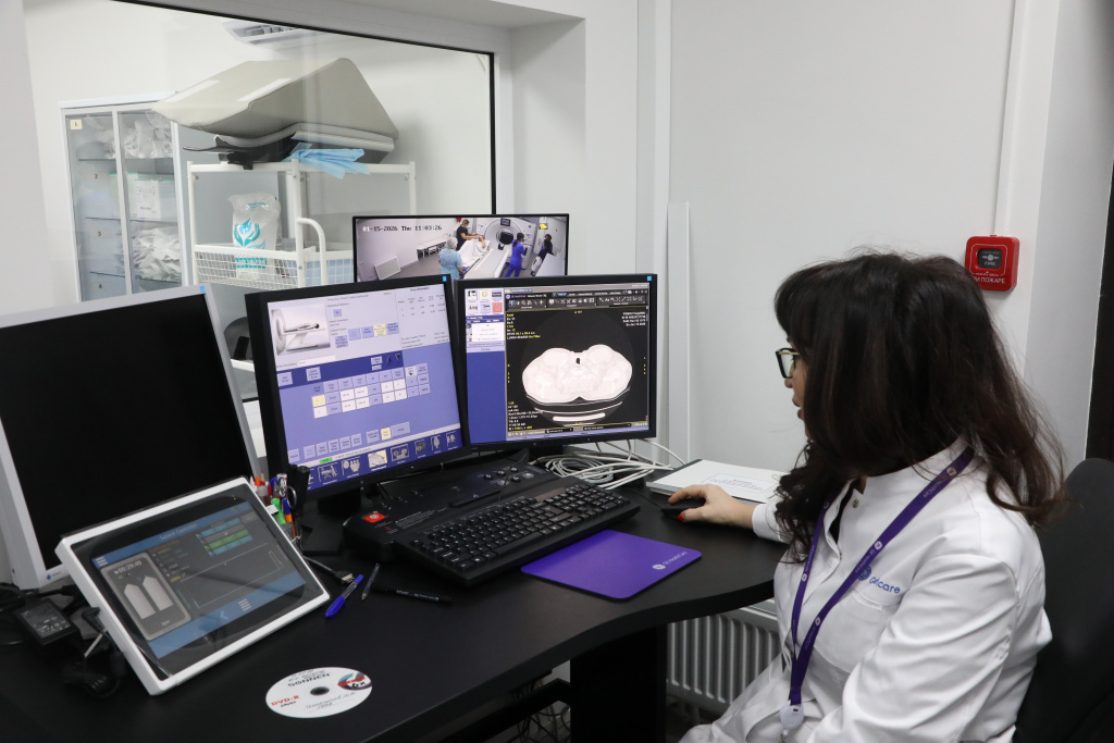 Новый компьютерный томограф на 256 срезов, полученный клиникой