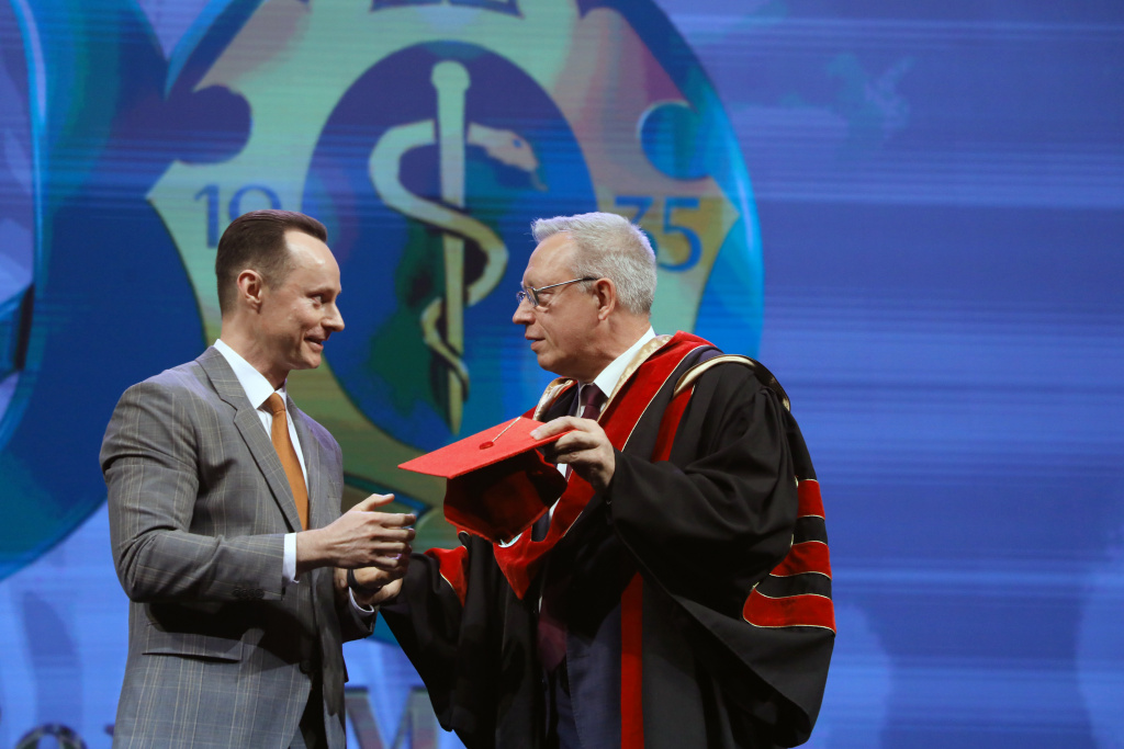 Звание Почетный профессор» присвоено Михаилу Стаценко