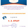 Certificate of participation - R. S. Ievlev, VolSMU- The Inter-University Scientific Conference for students and young researchers with international participation in English 