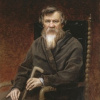 Художник В. Г. Перов. Портрет М. Погодина, 1872 г.