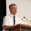 Выступление профессора А. А. Озерова как члена мандатной комиссии