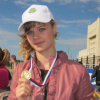 Виктория Свотина - победительница соревнований по дартсу.
