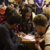 Студенты ВолгГМУ сразились в двух турнирах по интеллектуальной игре «Что? Где? Когда?»
