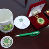 Образцы сувенирной продукции для согласования на совещании по подготовке к 85-летию ВолгГМУ