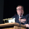 Ректор ВолгГМУ, академик РАМН В.И.Петров на конференции сотрудников ВолгГМУ 5 сентября 2012 года