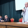 Первый проректор - проректор по учебной работе, профессор Виктор Борисович Мандриков на конференции сотрудников ВолгГМУ 5 сентября 2012 года