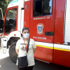 «Жаркий» четверг, или как волонтеры-медики переквалифицировались в пожарных