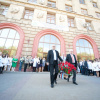 Возложение цветов к памятнику медикам Царицына - Сталинграда - Волгограда