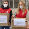 Волгоградские волонтеры-медики поздравили пациентов военного госпиталя