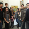 Студенты отделения «Менеджмент» на выставке картин Владимира Петрова