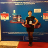 Александра Ежова на международной конференции в Казахстане