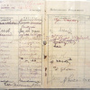 Зачетная книжка 1926 г. (музей 1-го МГМУ им. И.М. Сеченова)