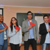 Творческий урок «Алло, мы ищем таланты!» Иностранные учащиеся подготовительного отделения встретили холодную весну 2015-го