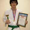 Абдурашид Тариев, завоевавший первое место в весовой категории до 65 килограмм и получивший титул «Чемпион России по дзюдо – 2011»