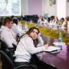 Студенты на I Всероссийском патриотическом форуме